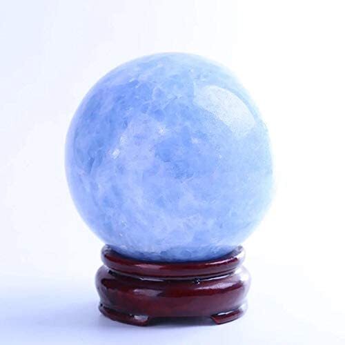 Large Celestite Crystal Ball crystal ball blue celestine sphere stone of the angel heaing crystal stones healing