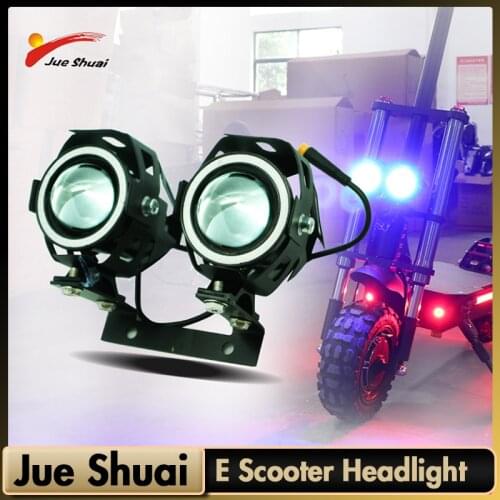 12-60V Eagle eye big LED Front Light for Electric Scooter Waterproof Powerful X60 3200W Front Electric Light For Scooter