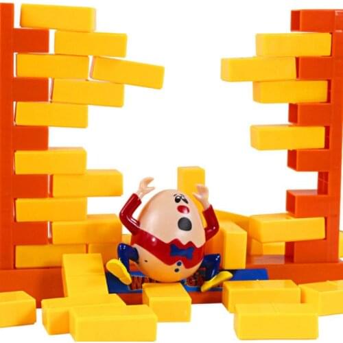 Wall Breaking Game Kid Puzzle Toys Breaking And Building Plasitic Blocks Parent-kid Interactive Baby Educational Montessori Toy