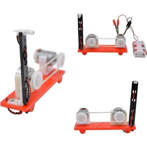 Kids Science Physics Educational Toys DIY Mini Motor Energy Converter Model Kids Montessori Games Antistress Toys for Children