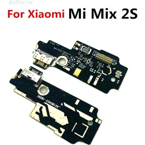 For Xiaomi Mi Mix 2S USB Charging Port Charger Board Flex Cable Dock Plug Connector Replacement Parts