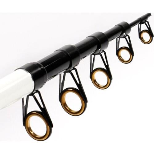 Mixed Size Fish Pole Repair Kit Line Rings Eyes Guide Fishing Rod Guides Set Fishing Tools Outdoor Fishing Accessories