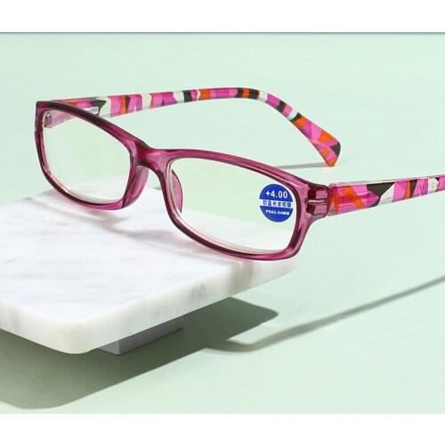 Fashion Anti Blue Light Reading Glasses Men Women Presbyopia Glasses Spring Hinge Reading Glasses +1.0+1.5+2.0+2.5+3.0+3.5+4.0