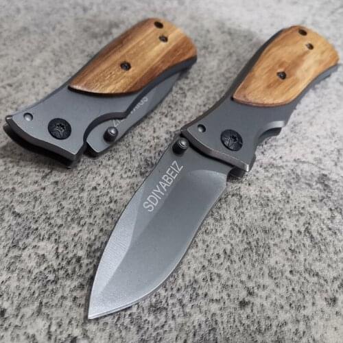 High Quality Damascus Folding Knife Outdoor Pocket EDC Knife Jungle Hunting Camping Survival Knife Vegetable Cutter Multi Tool