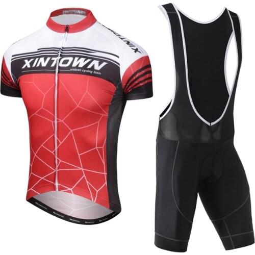 YOCENE Hot Selling Printing High Quality Cycling Bib Jersey Short sleeve men Summer Bike Wear Polyester Zipper Bicycle Clothing