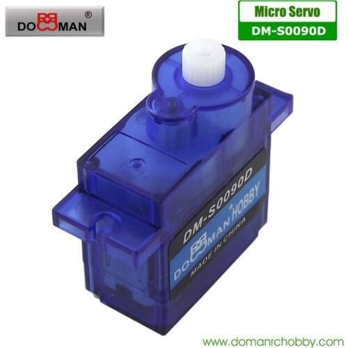 100pcs/lot wholesale rc hobby parts DOMAN RC DM-S0090D digital 9g servo