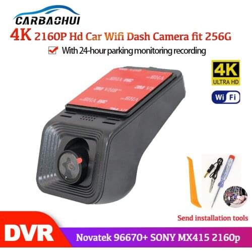 4K HD 2160P Car universal DVR wifi Dash Camera Video Recorder camera Car video recorder full HD Night Vision high quality