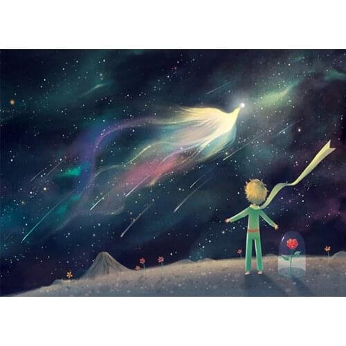 Diamond Painting Cross Stitch The little prince Posters Picture of Rhinestone DIY Diamond Mosaic Diamond Embroidery Home Decor