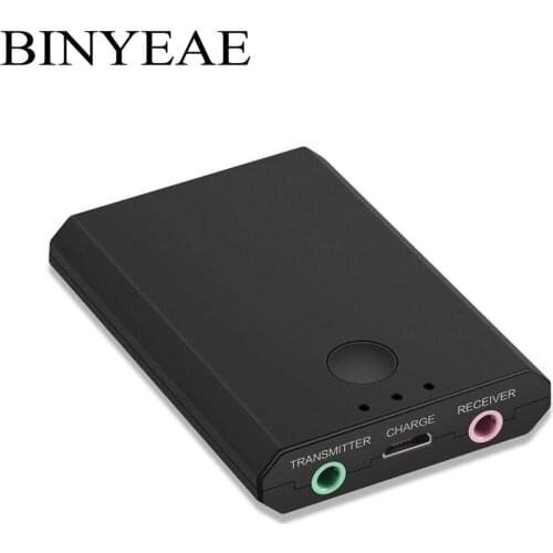 Bluetooth A2DP Stereo Audio Transmitter Receiver 2 in 1 wireless Music adapter for TV tablet PC laptop Home stereo