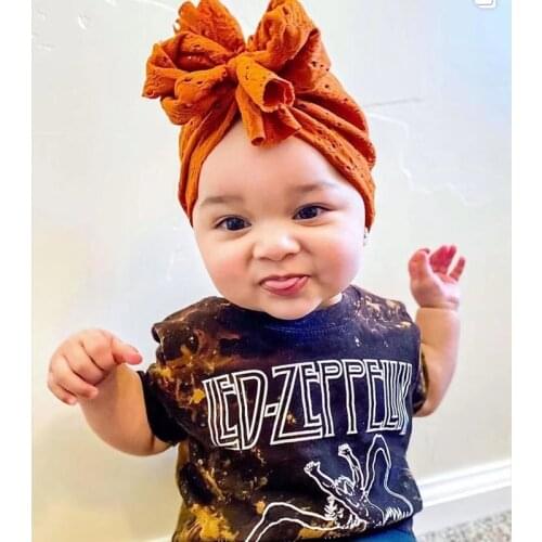 Baby Hat Big Bowknot Beanies Newborn Baby Boy Girls Turban Head Wraps for Photography Props