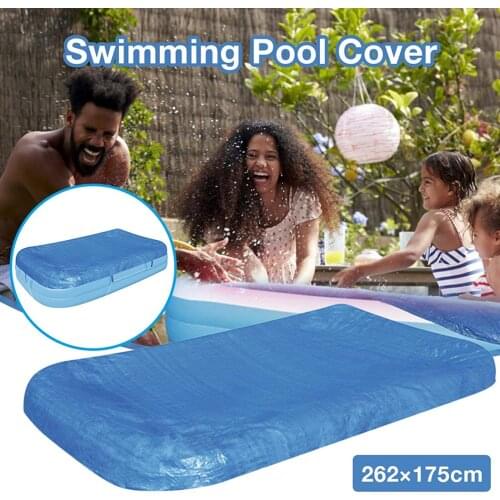 Swimming Pool Covers Rectangular Shape Summer Rainproof Outdoor Accessory