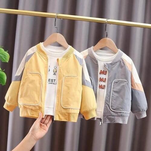 Boys baby kids coats jackets spring casual clothes new baby boys autumn handsome childrens boys jackets fashion tops P4 200
