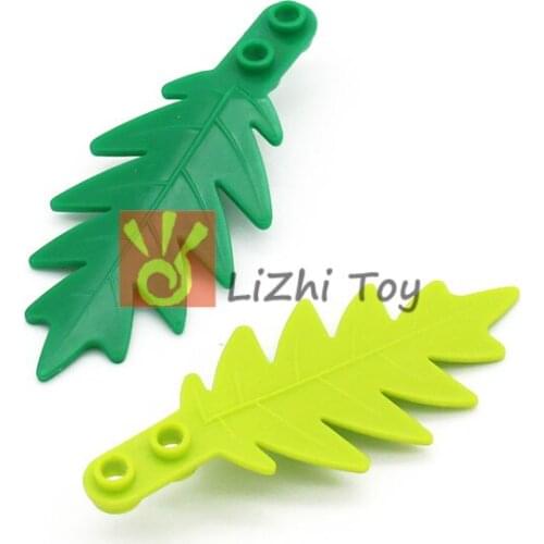 Moc Garden DIY 6148 Plant Tree Palm Leaf Small 8 x 3 Enlighten Building Blocks Block Bricks Compatible with Assembles Particles