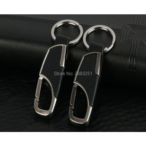 HOT Car Styling Fashion Leather Key Chain Key Ring For DACIA key logan duster sandero lodgy sandero stepway dokker accessories