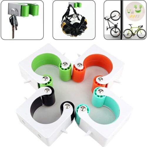 Bicycle Wall Mount Hook Road Bike Parking Buckle Portable Wall Rack Indoor Vertical Bracket for Racing Bicycle Display Parking