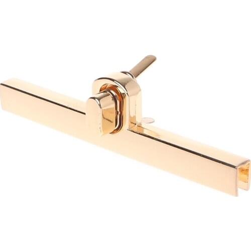 New Metal Clasp Turn Locks Twist Lock for DIY Handbag Craft Bag Purse Hardware