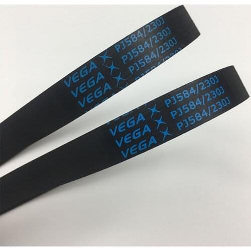 New Arrival! VEGA V-Belt 230j 7ribs 2PCS blue label