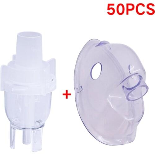 Wholesale 50PCS 6ML Cup or 50pcs Medical Inhalers Mask Nebulizer Masks for Child Adult Household Compressor Inhaler Accessories