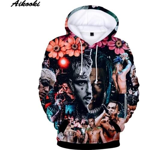 Funny 3D Volledige print xxxtentacion Hoodies Sweatshirts Jongens/Meisjes Hot Koop Winter Hoodies lil peep Sweatshir Tops