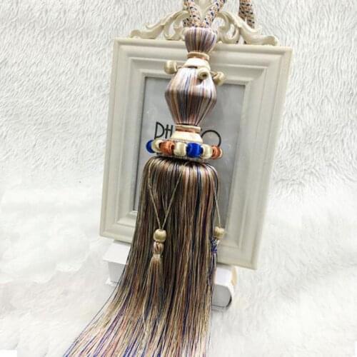 2pcs/lot lantern Curtain Straps Hanging Ball Simple Modern Tie Tassel Rope Bedroom Decoration Accessories Borlas Pequenas