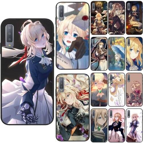 Zororong violet evergarden Phone Case For Samsung Galaxy A20 32 51 71 80 91