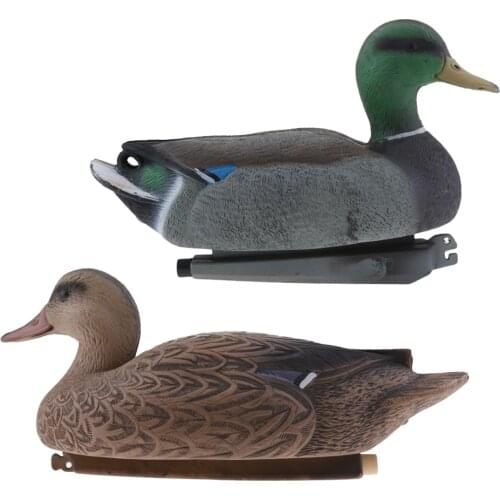 2Pcs Duck Floating Decoy Hunting Birds Deterrent Repeller Weed Pest Scarers