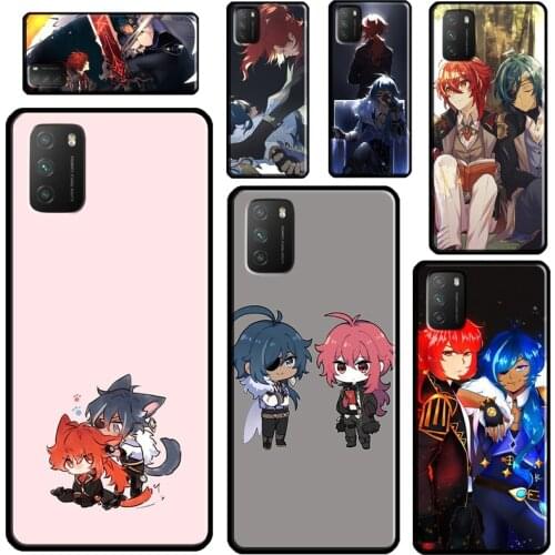 Kaeya and Diluc Genshin Impact For POCO X3 Pro M3 F1 F2 F3 Phone Case For Xiaomi Mi 11 Lite 9 10 A3 Mi 11 Ultra 10T Pro