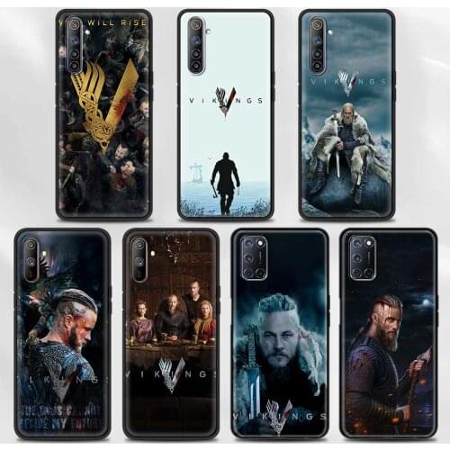 Ragnar Lothbrok Vikings Case For Realme GT Neo 8 7 6 Q2 Pro 7i Q2i C25 C21 C20 C15 C11 C3 V15 V13 X50 5G Cover Silicon Capa