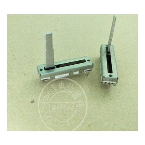 Japan ALPS 35MM dual double potentiometer B50K B50KX2 handle is 25MM 6 feet switch