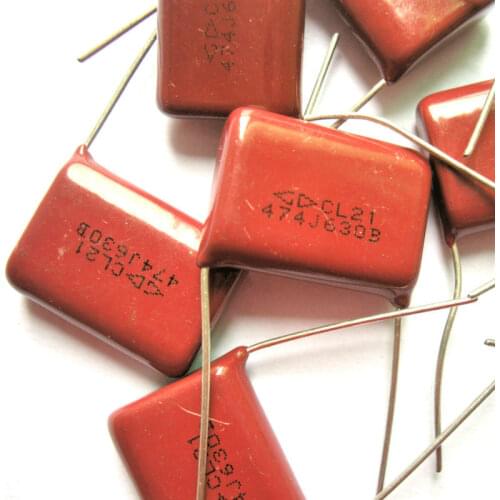 Wholesale and retail 10pc Metallized Polypropylene Film Capacitor 0.47uF 630V for vintage radio amp free shipping