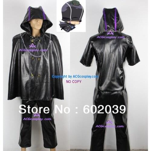 Katekyo Hitman Reborn! marmon cosplay costumes GOOD quality faux leather made anime
