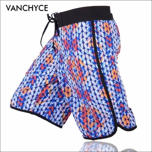 VANCHYCE Mens Shorts Beach Men Bermuda Short Quick Dry Silver Board Shorts Swimwear Men Masculino Star Shorts