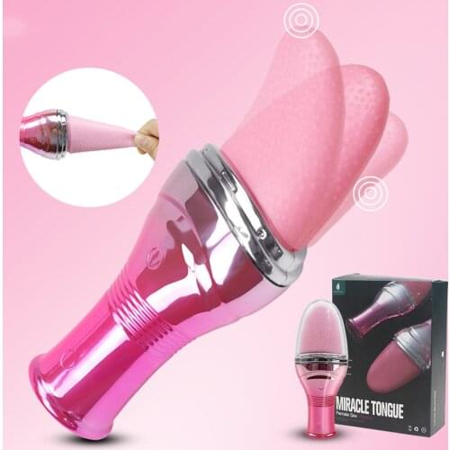 Vibrator Licking Tongue Sex Toys for Women G-spot Massage Clitoris Stimulator Adult Toy Sex Shop for Couple Masturbator Sex Toys