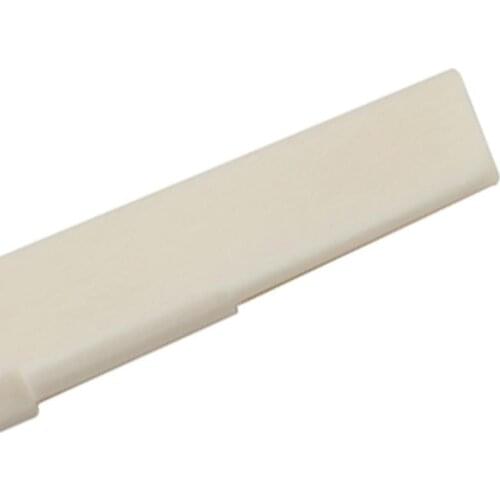 Finest 80mm Buffalo Bone Compensated Saddle For Classical Guitar Parts