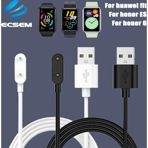 Charger for Huawei watch fit accessories replacement charging cable wire line for honor ES/band 6 watch adapter power supply 1M