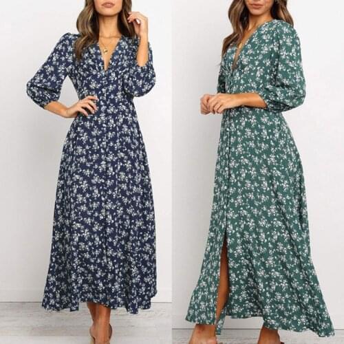 Womens Dress Summer Sexy V neck Dot Slim waist A-line Dress Fashion butterfly Sleeve Elegant Vintage Mini dress