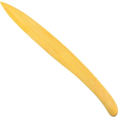 1Pcs Bamboo Knife Tool Sculpture Clay Tool Fine Sculpture Mud Scraper Sculpture Modeling Tool Length25cm DIY Art Bamboo