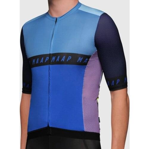 2021 Maap latest apparel Men cycling Jersey Breathing short sleeve with air mesh MTB Road bike wear Outdoor riding shirt Quick