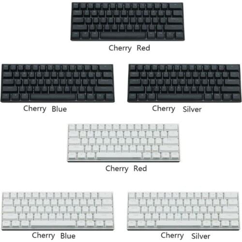 60% Mechanical Keyboard Bluetooth 4.0 Type-C RGB 61 Keys Mechanical Gaming Keyboard Cherry Blue Red Switch