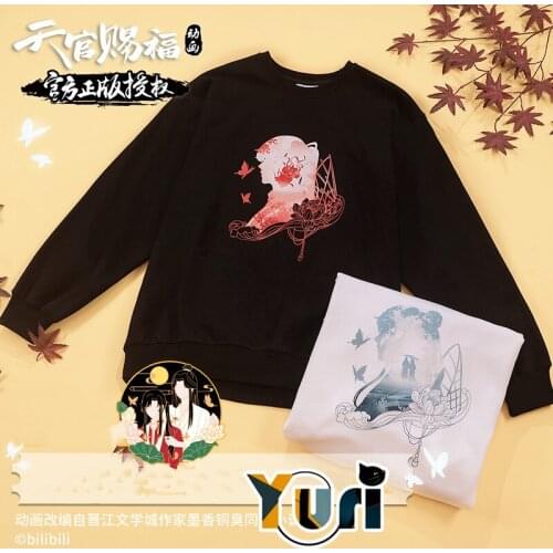 Anime Tian Guan Ci Fu Hua Cheng Xie Lian BL Cos Cucoloris Cotton Fleece For Women Men Clothes Clothing Official Cosplay C