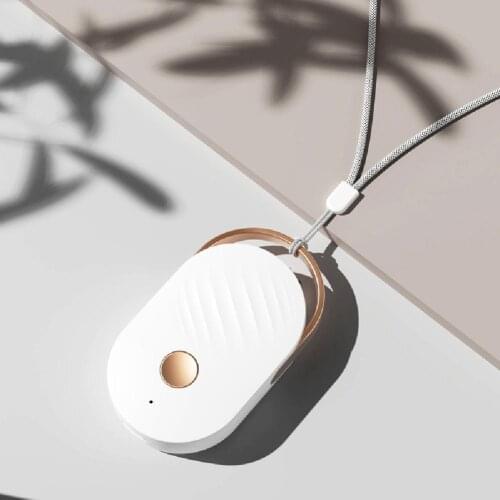 AsyPets Mini Hanging Neck Negative Ion Air Purifier Portable Pm2.5 Formaldehyde Removal Necklace