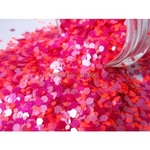 Bulk Pink Solvent Resistant Glitter Mixes