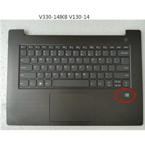 95% New used Condition Topcase Palmrest Upper Cover Keyboard housing Case For Lenovo V330-14 V330-14IKB V330-14ISK V130-14 V130