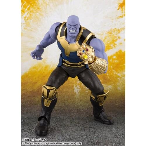 Thanos in Marvel Avengers Infinity War BJD Action Figures Toys for Christmas Birthday Gift