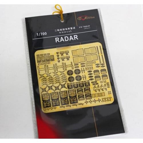 Flyhawk FH700040 1/700 WWII U.S.Navy Radar（2Pics