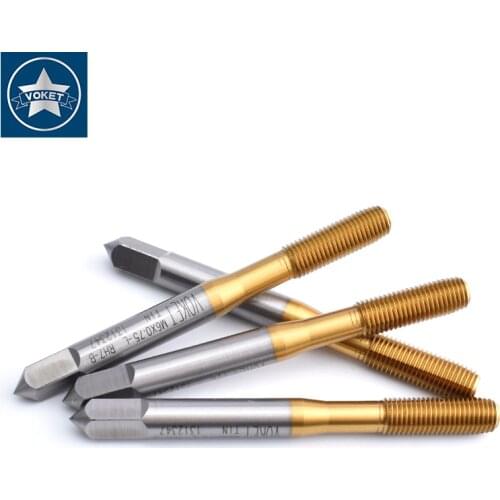 HSSE With Tin Fine Thread left hand forming tap M4 M5 M6 M8 M10 X0.5L X0.75L X1L machine Screw threads Roll taps