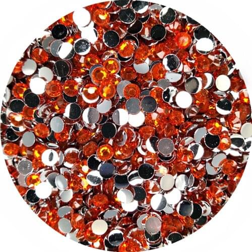 Good Quality Hyacinth Resin Flatback Glue On Beads 2mm~6mm Non Hotfix Rhinestones for Nail Art/Garment/Decoration