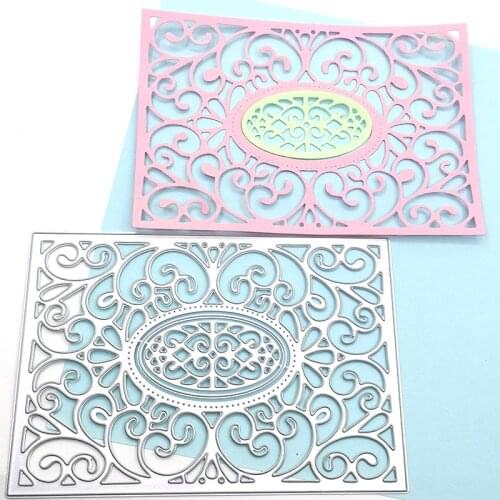 Julyarts Lace for Crafts Metal Die Cut Craft Cutting Dies Card Making Scrapbook Paper Craft Knife Mould Blade Punch Stencils