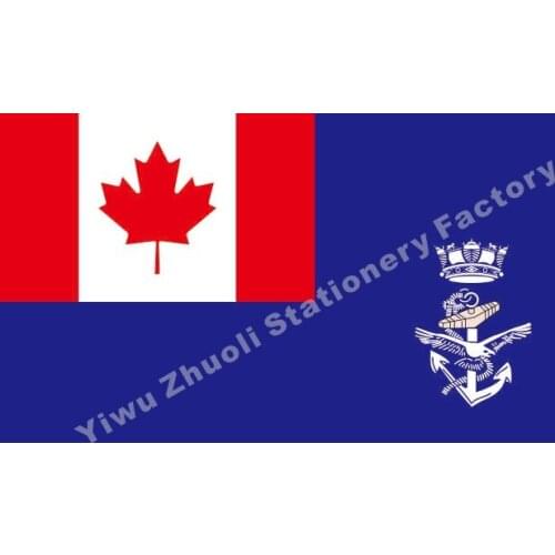 Canada Naval Auxiliary Jack Flag 150X90cm (3x5FT) 120g