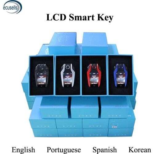 Multilingual Korean CF500 Modified Universal Smart Remote Car Key LCD Screen for Toyota/Lexus/KIA/Peugeot/BMW/VW/Porsche